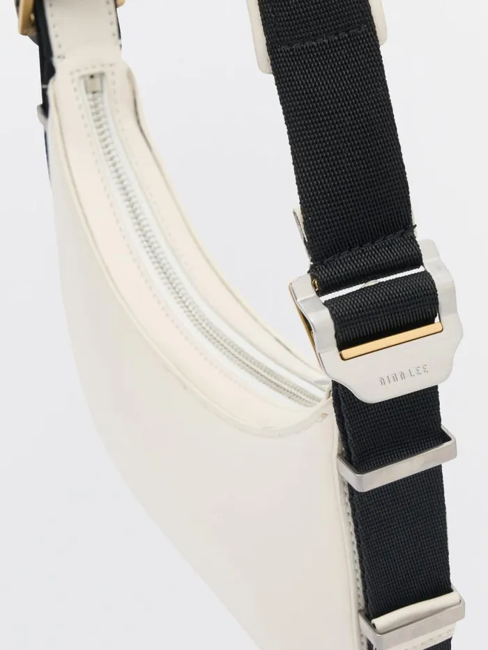 Dion Lee Bags SMALL UTILITY SHOULDER BAG Ivoryblack 8211 Accessories