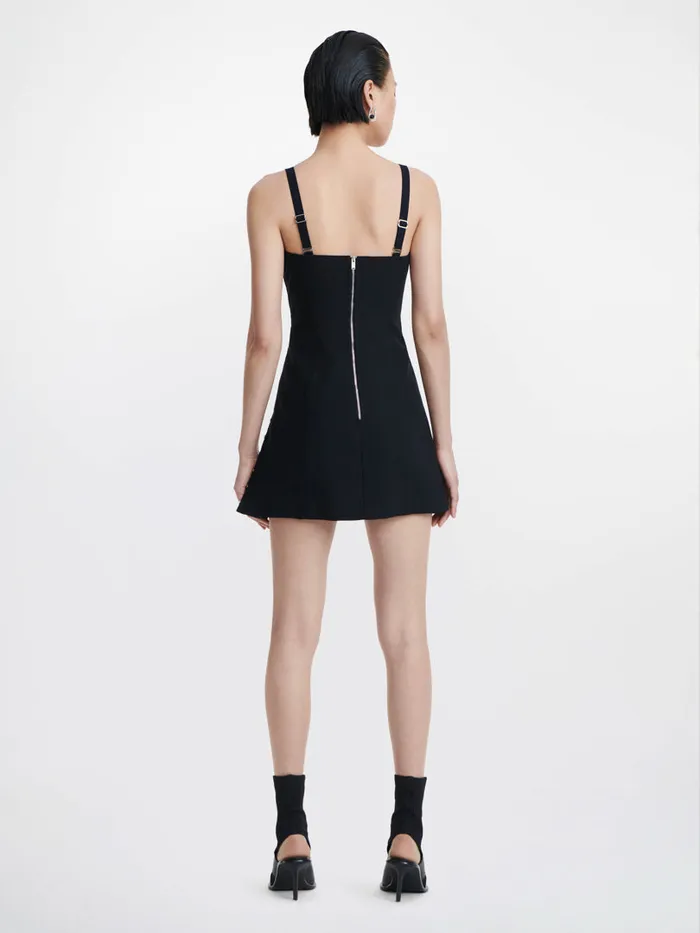 Dion Lee Core HOOK and EYE POCKET DRESS Black 8211 Shop