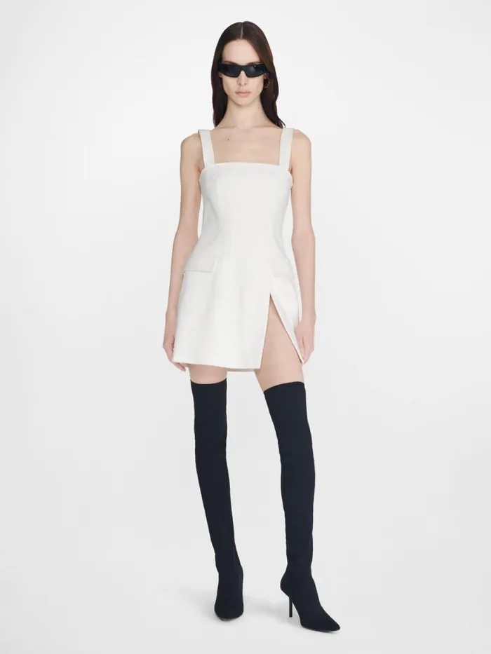 Dion Lee Dresses FRAME MINI DRESS Ivory 8211 Shop
