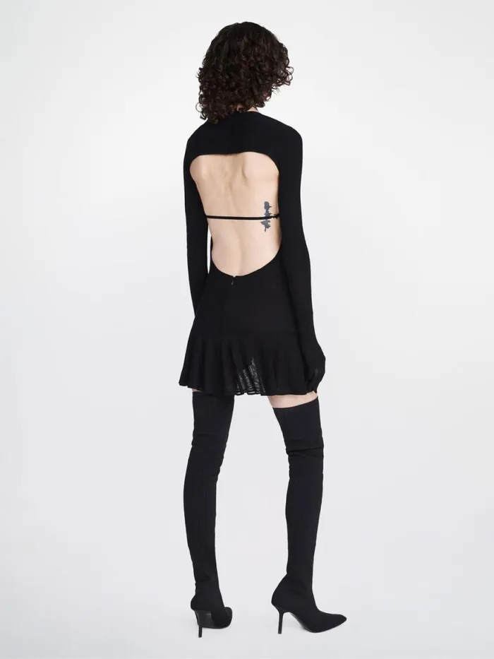 Dion Lee Dresses GRADIENT CHAIN MINI DRESS Black 8211 Shop