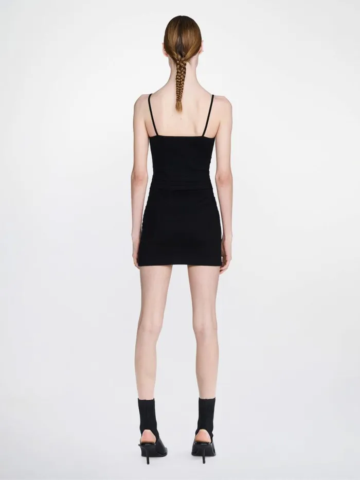 Dion Lee Dresses VENTRAL BONED RIB DRESS Black 8211 Shop