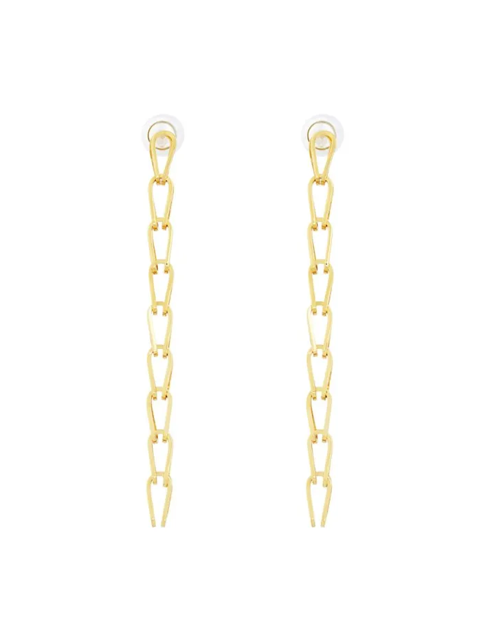 Dion Lee Jewellery CAGE DROP EARRING Gold 8211 Accessories