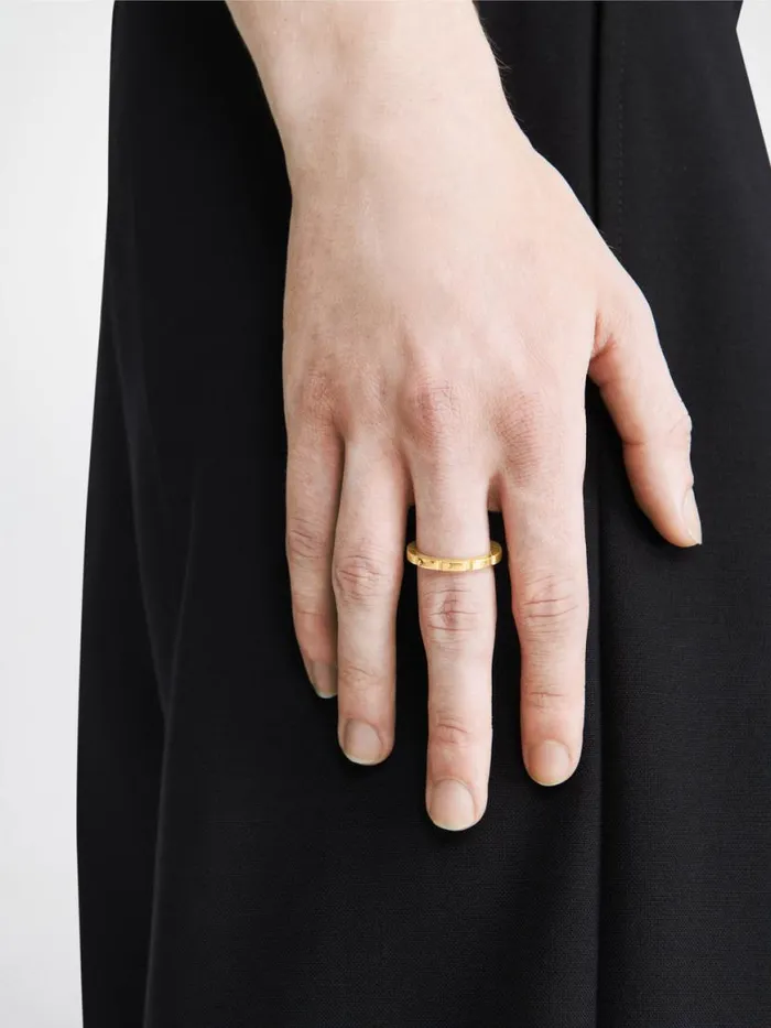 Dion Lee Jewellery FASTENER RING Gold 8211 Accessories