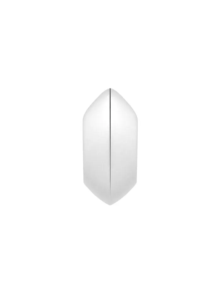 Dion Lee Jewellery TRIANGLE LARGE PROFILE HOOP EARRING Silver 8211 Accessories