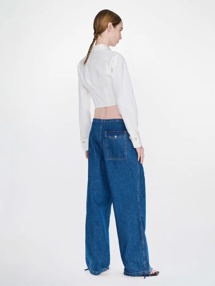 Dion Lee Pants PARACHUTE JEAN American Blue 8211 UnisexShop