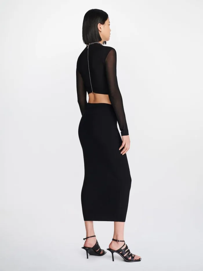 Dion Lee Skirts MOBIUS LOOP SKIRT Black 8211 Shop