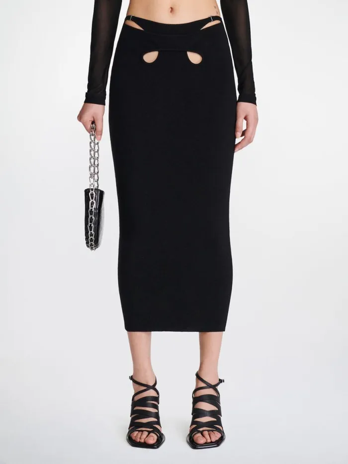 Dion Lee Skirts MOBIUS LOOP SKIRT Black 8211 Shop