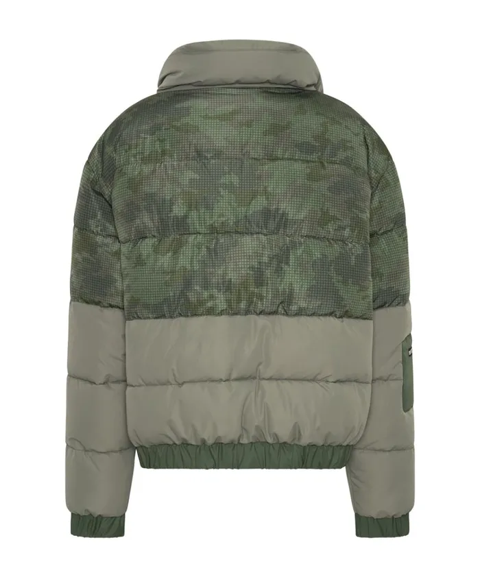 DIRTEE LOVE CAMO PUFFA JACKET Women One Teaspoon Jackets DIRTEE LOVE CAMO PUFFA JACKET Women One Teaspoon Jackets