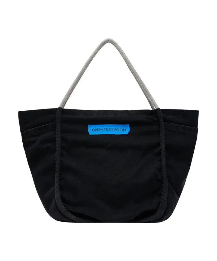 DOUBLE BASS DENIM UTILITY TOTE Women One Teaspoon Bags