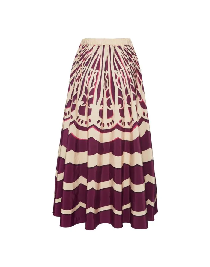 Drawstring Skirt Fans Place Purple Women La Double J Skirts Drawstring Skirt Fans Place Purple Women La Double J Skirts