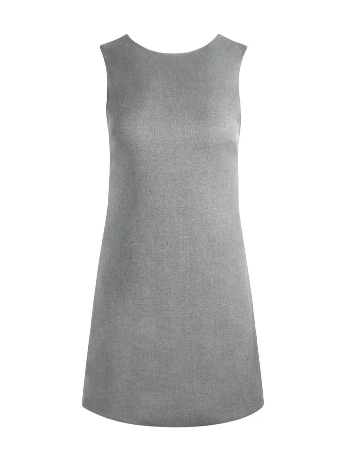 Dresses Women Alice Olivia COLEY COLORBLOCK SLIM SHIFT DRESS Shadow Greycharcoal Melange