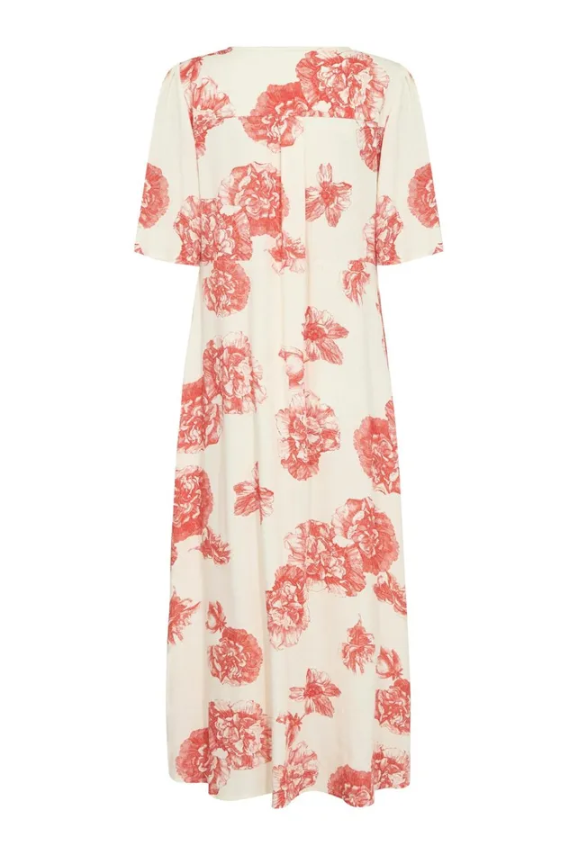 Dresses Women CULTURE CUalexa Dress Offwhitered Flower