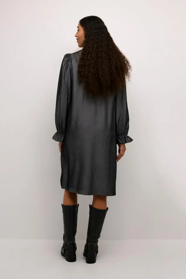 Dresses Women CULTURE CUbelva Dress Black Melange