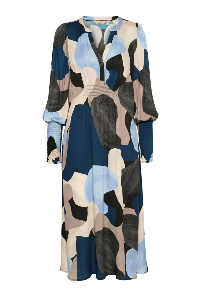 Dresses Women CULTURE CUdana Dress Blue Art