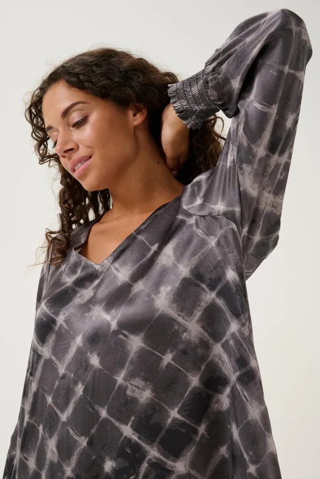 Dresses Women CULTURE CUjelly Dress Grey Squares