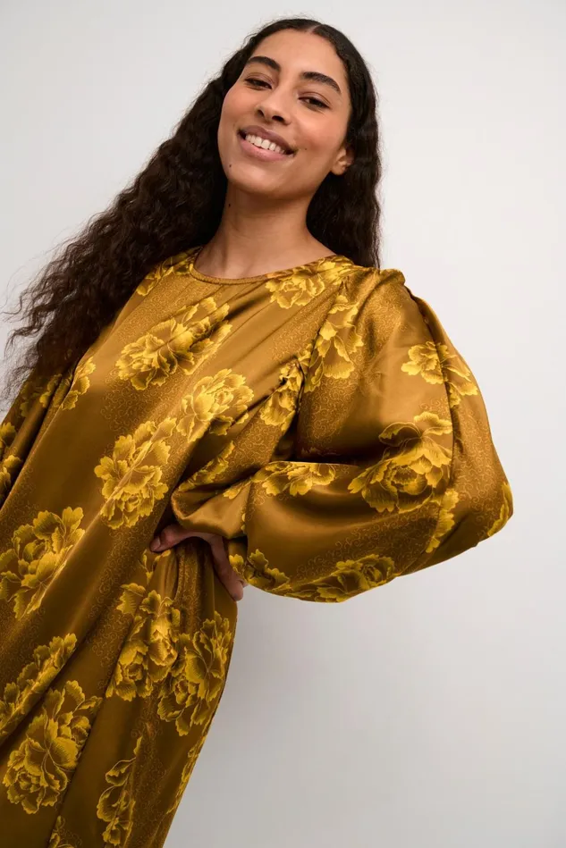 Dresses Women CULTURE CUrosie Dress Yellow Flower