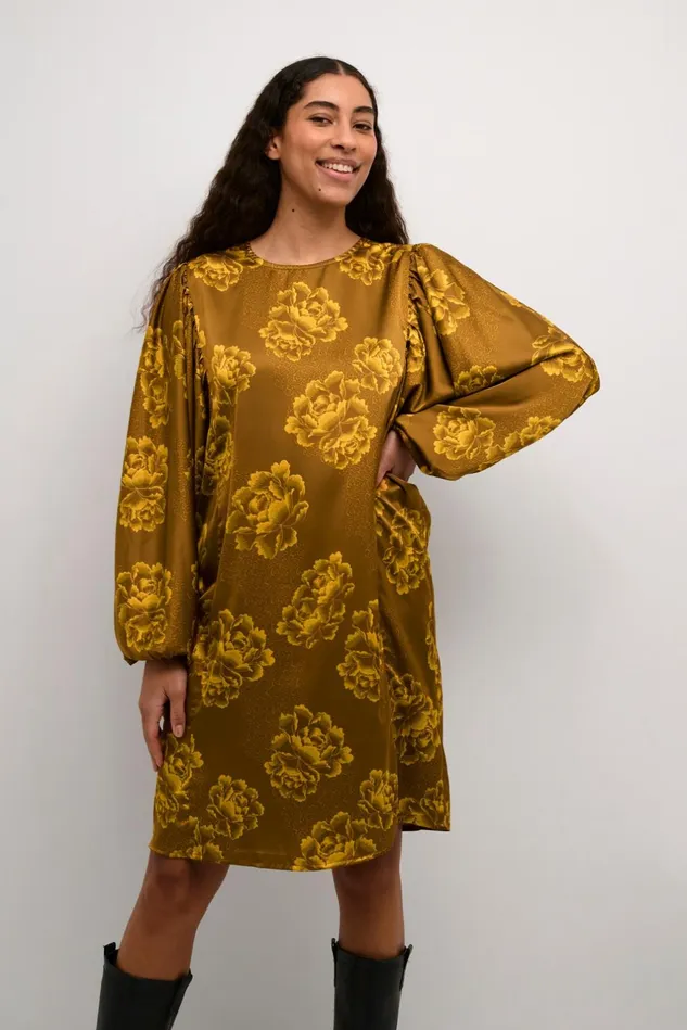Dresses Women CULTURE CUrosie Dress Yellow Flower