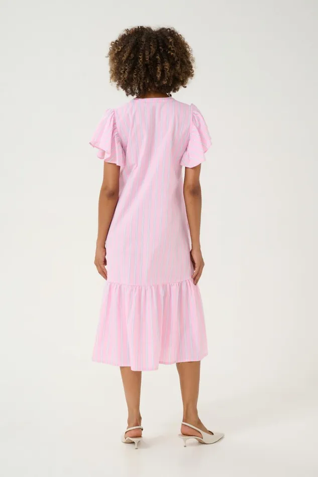 Dresses Women CULTURE CUvelo Dress Pink Stripe