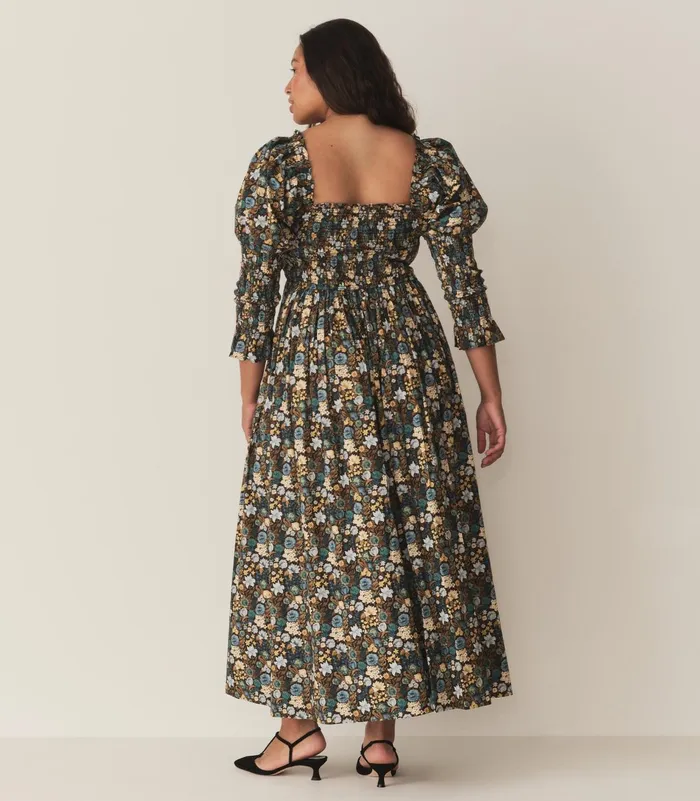 Dresses Women DEN Bijou Dress Bleu Arbor Floral