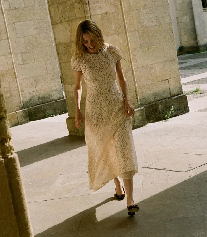 Dresses Women DEN Katarina Dress Mother Of Pearl