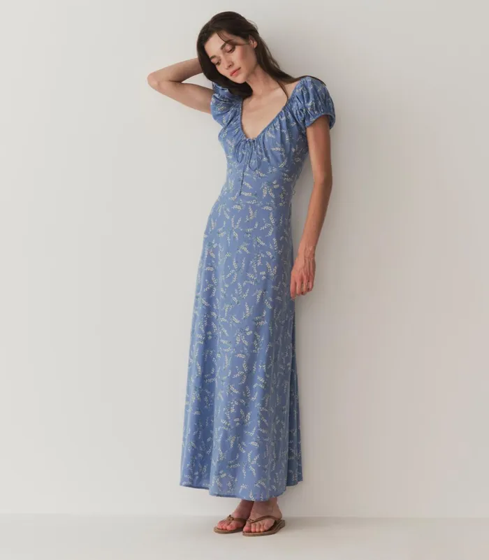 Dresses Women DEN Sofia Dress Lapis Bluebell Ballad