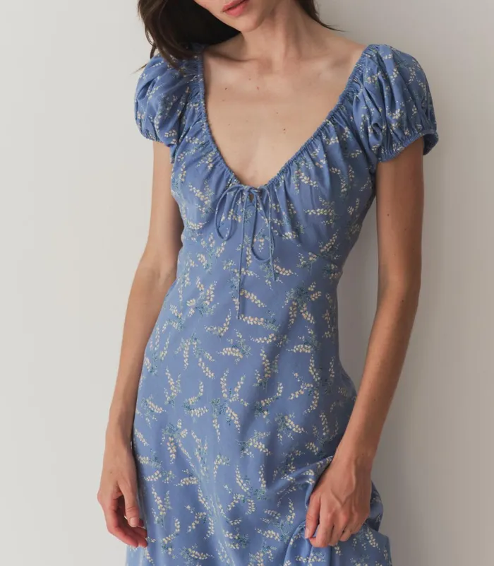 Dresses Women DEN Sofia Dress Lapis Bluebell Ballad Dresses Women DEN Sofia Dress Lapis Bluebell Ballad