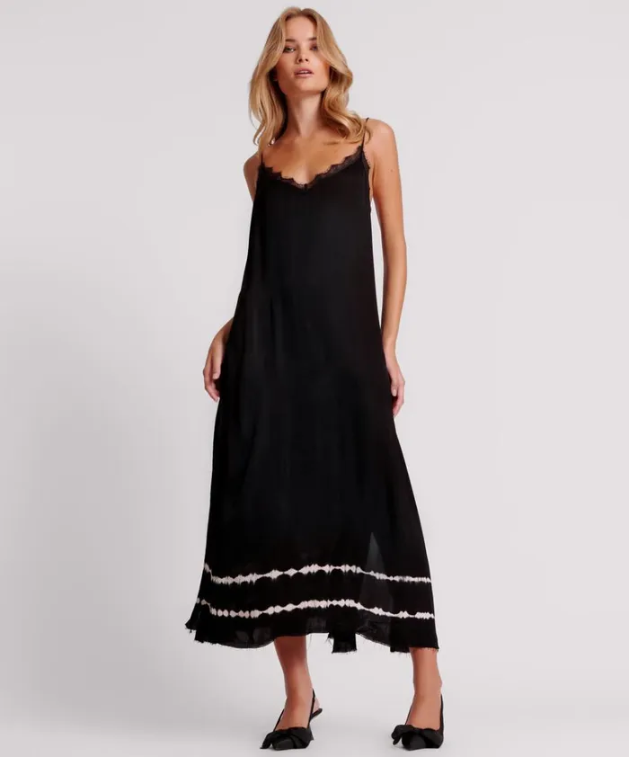 ECLIPSE HAND DYED DELIRIOUS MAXI SLIP DRESS Women One Teaspoon Midi and Maxi Dresses ECLIPSE HAND DYED DELIRIOUS MAXI SLIP DRESS Women One Teaspoon Midi and Maxi Dresses
