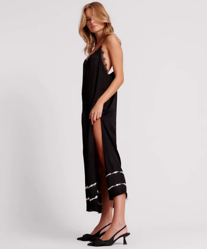 ECLIPSE HAND DYED DELIRIOUS MAXI SLIP DRESS Women One Teaspoon Midi and Maxi Dresses ECLIPSE HAND DYED DELIRIOUS MAXI SLIP DRESS Women One Teaspoon Midi and Maxi Dresses