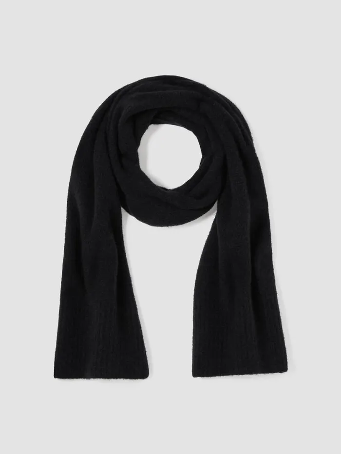 Eileen Fisher Accessories Cashmere Silk Bliss Scarf Black 8211 Shop