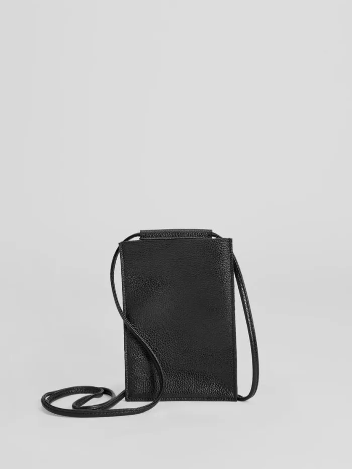 Eileen Fisher Accessories Textured Italian Leather Phone Pouch Black 8211 Shop Eileen Fisher Accessories Textured Italian Leather Phone Pouch Black 8211 Shop