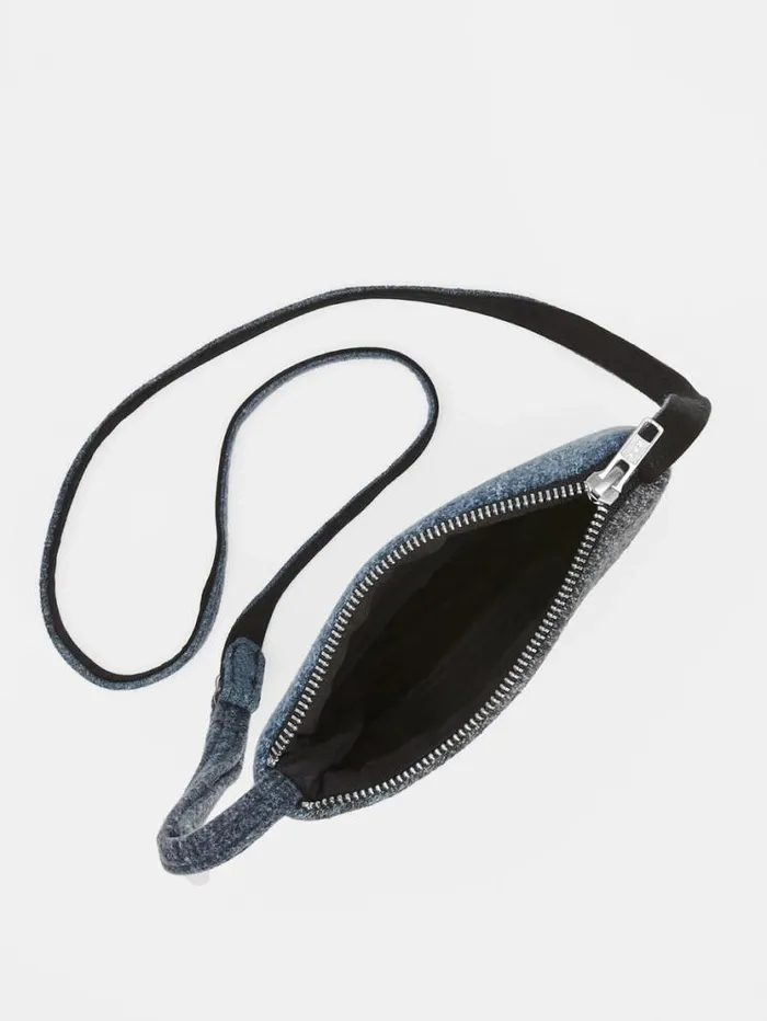 Eileen Fisher Accessories Waste No More Denim Crossbody Bag Indigo 8211 Shop