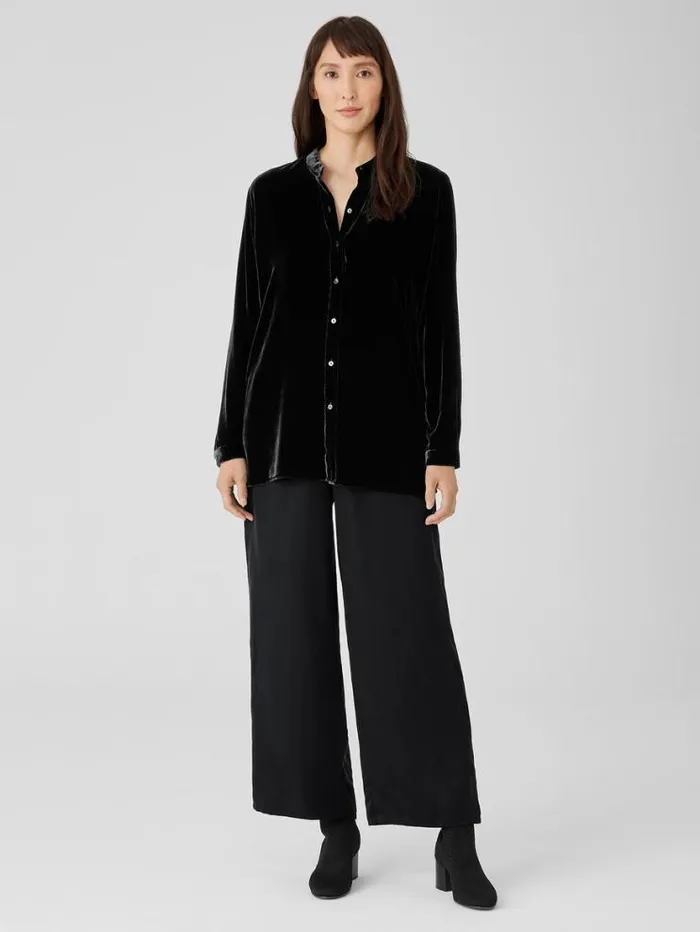 Eileen Fisher Pants Shorts and Jumpsuits Sandwashed Cupro WideLeg Pant Black 8211 Shop Eileen Fisher Pants Shorts and Jumpsuits Sandwashed Cupro WideLeg Pant Black 8211 Shop