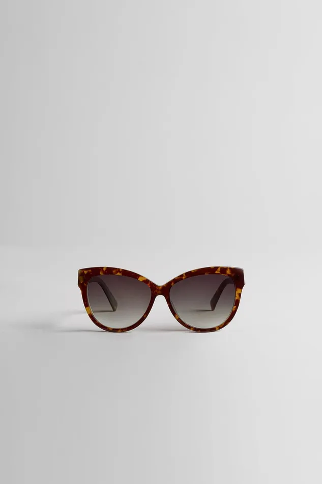 Elie Tahari Cat Eye Acetate Sunglasses Tortoise Women Sunglasses