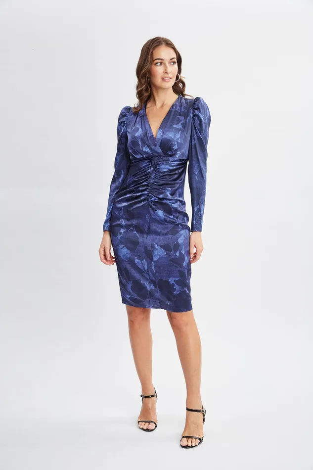 Elie Tahari Silk Night Shadow Dress Multi Women Dresses and Jumpsuits