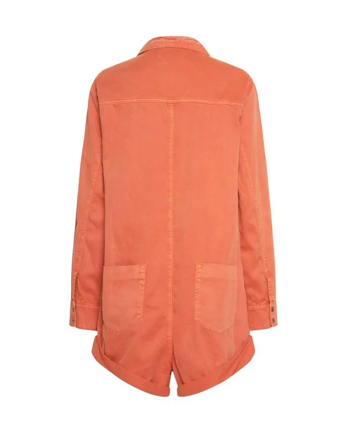ENVIOUS ORANGE CARGO PROPHECY JUMPSUIT Women One Teaspoon Denim Jumpsuits ENVIOUS ORANGE CARGO PROPHECY JUMPSUIT Women One Teaspoon Denim Jumpsuits