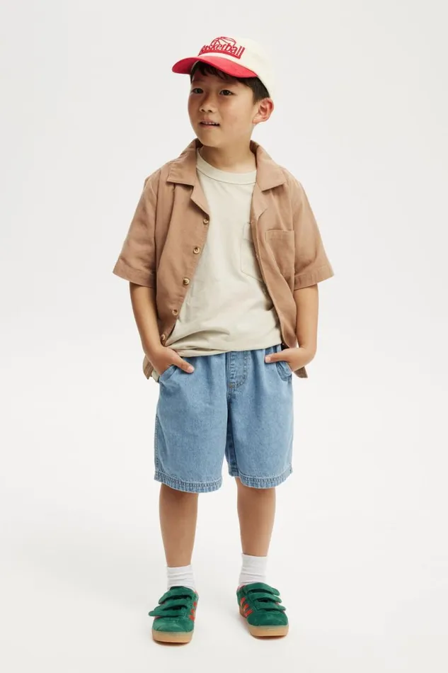Eric Easy Short Bells Light Blue Boys Cotton On Shorts