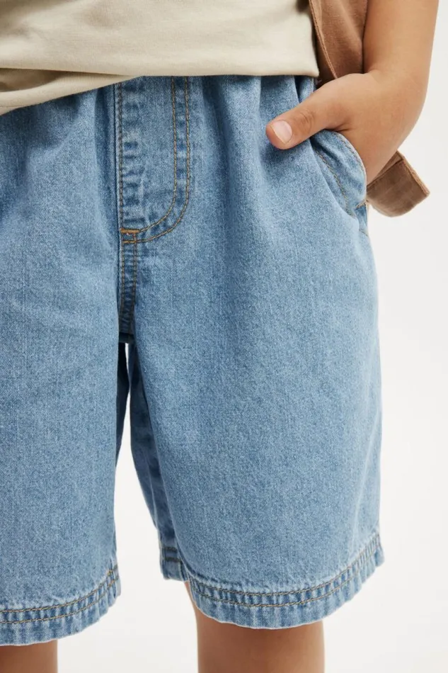 Eric Easy Short Bells Light Blue Boys Cotton On Shorts