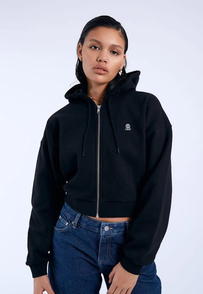 Ethel Zip Hoodie 8211 Black DD Global Black Dd Global Women Dr Denim Sweatshirts and Hoodies Ethel Zip Hoodie 8211 Black DD Global Black Dd Global Women Dr Denim Sweatshirts and Hoodies