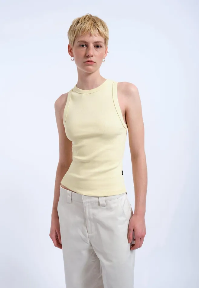 Etta Top 8211 Light Yellow Light Yellow Women Dr Denim Tees and Tanks