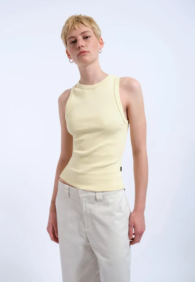 Etta Top 8211 Light Yellow Light Yellow Women Dr Denim Tees and Tanks