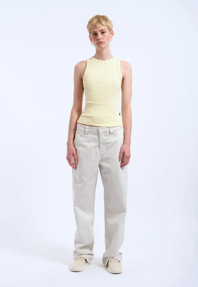 Etta Top 8211 Light Yellow Light Yellow Women Dr Denim Tees and Tanks