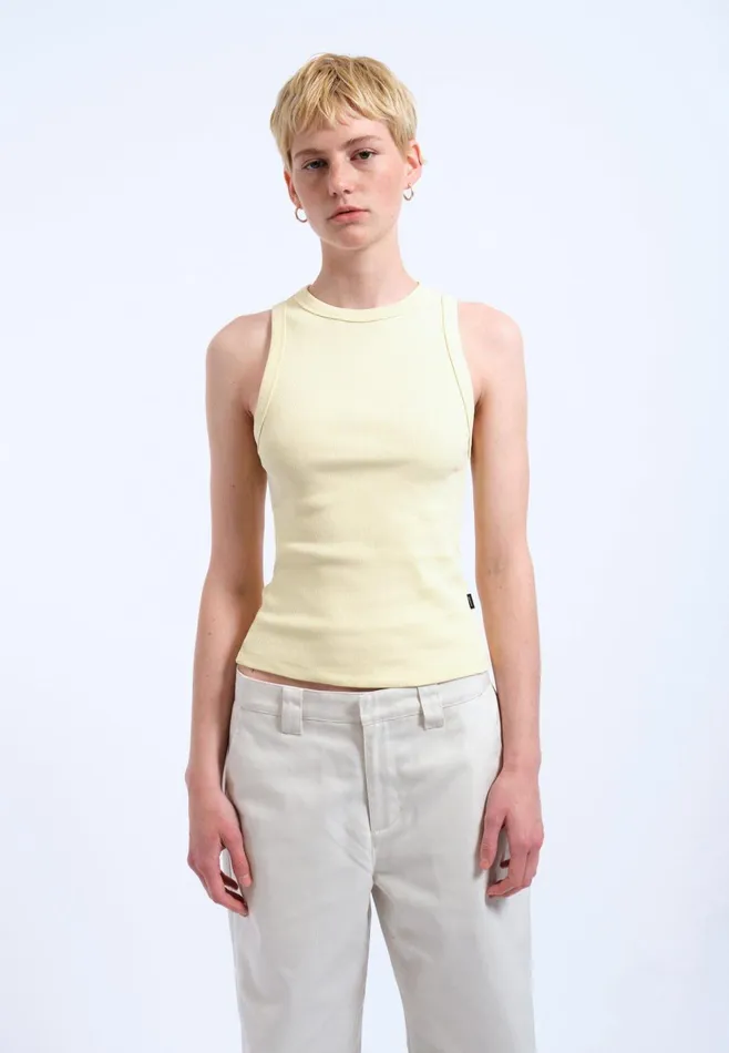 Etta Top 8211 Light Yellow Light Yellow Women Dr Denim Tees and Tanks