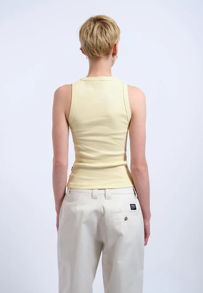 Etta Top 8211 Light Yellow Light Yellow Women Dr Denim Tees and Tanks