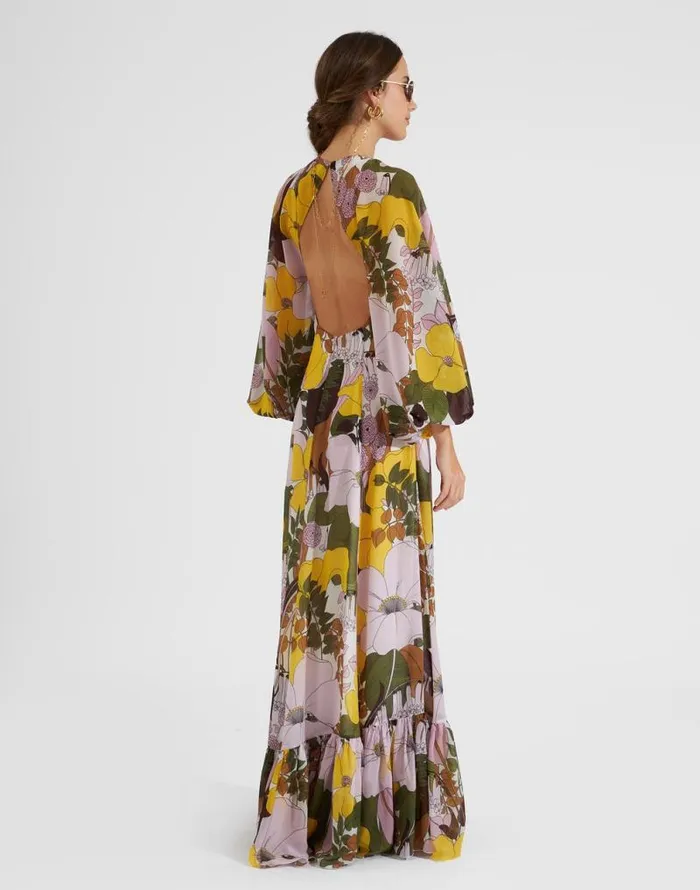 Eve Dress Big Flower Rose Women La Double J Dresses