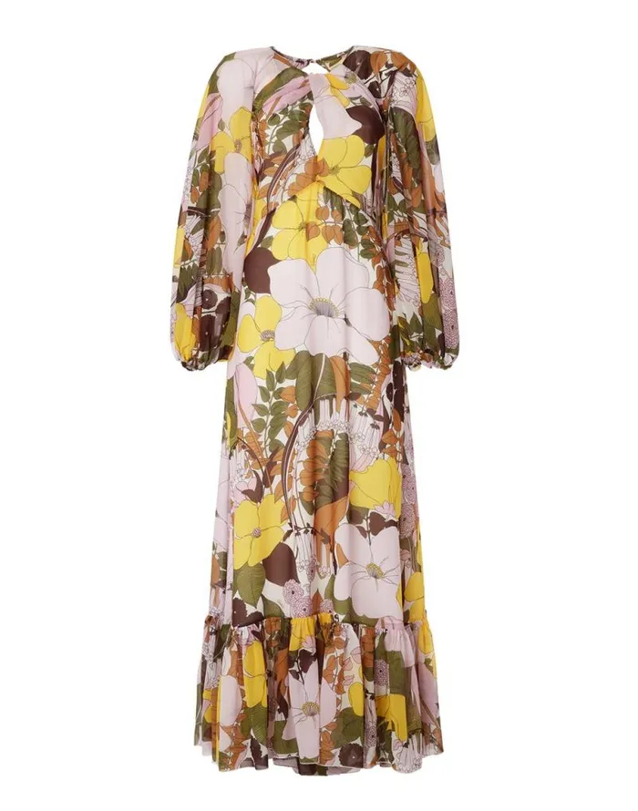 Eve Dress Big Flower Rose Women La Double J Dresses