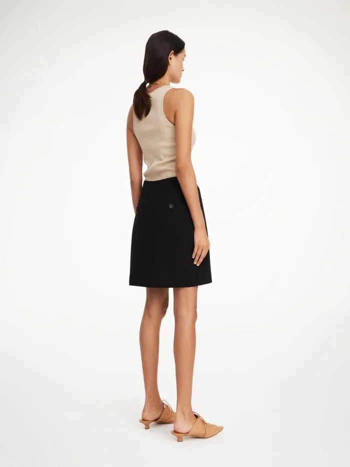 Fabiene Mini Skirt Black Women By Malene Birger Skirts