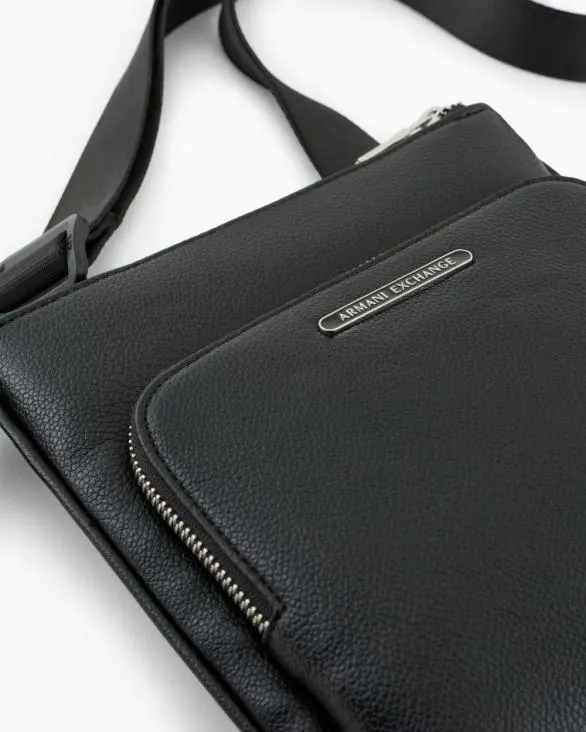 Flat Shoulder Bag Black Men Armani Crossbody Bags Flat Shoulder Bag Black Men Armani Crossbody Bags