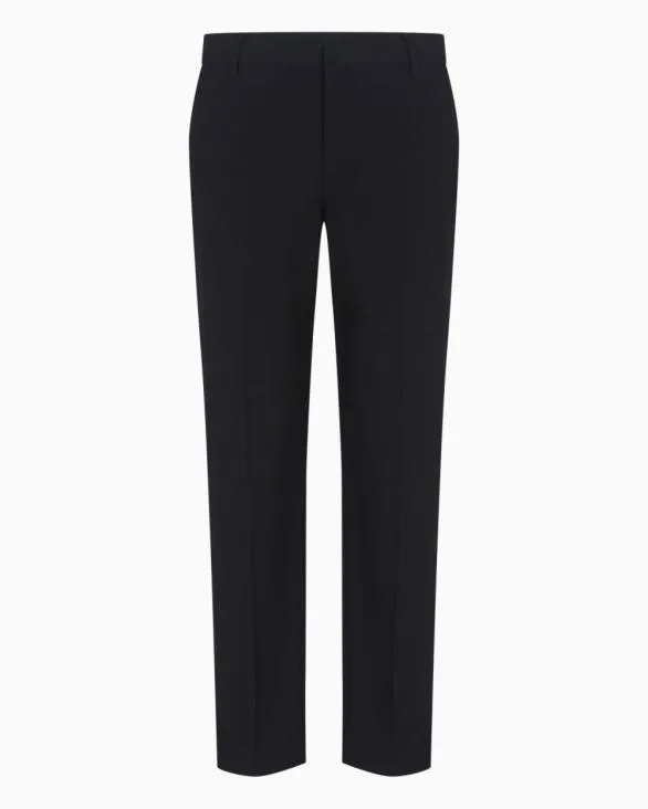 Formal Trousers Black Men Armani Matching Sets