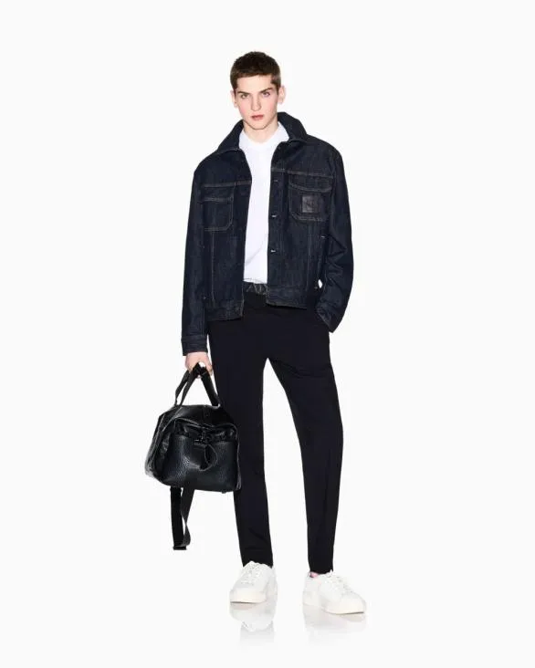 Formal Trousers Black Men Armani Matching Sets Formal Trousers Black Men Armani Matching Sets