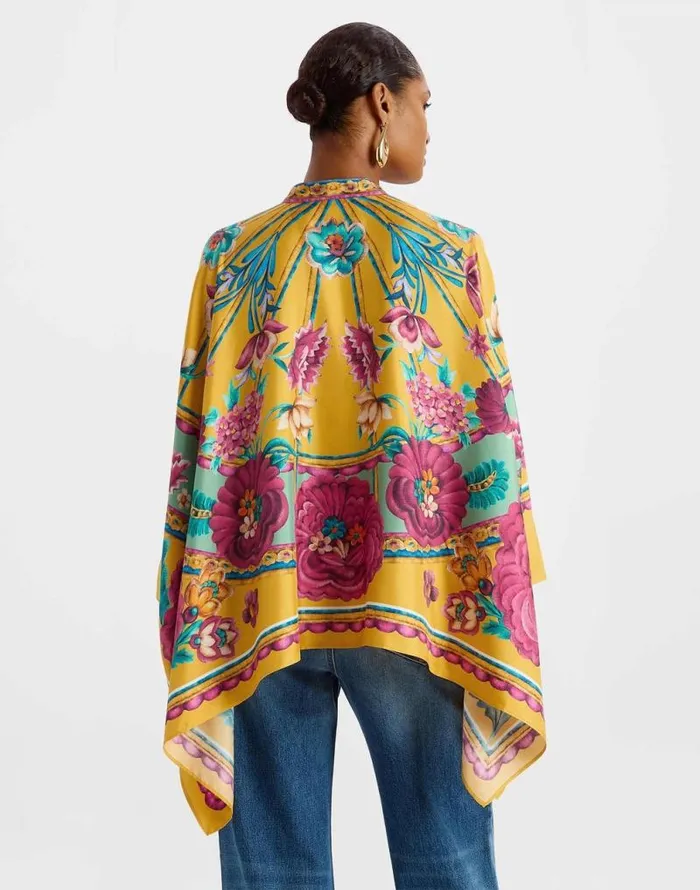Foulard Shirt Zodiac Place Marigold Women La Double J Shirts and Tops